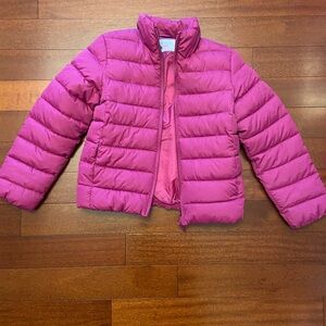 Place Fuchsia Puffer Jacket for Kids